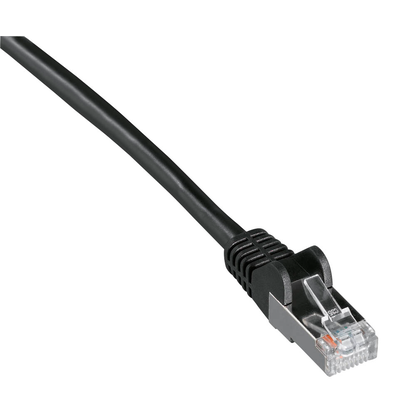 Artikelbild für goobay RJ-45 Netzwerkkabel 30,0 m schwarz bis zu 1,00 Gbit/Sek. bis zu 100 MHz, 1 St., Artikelnummer 402503