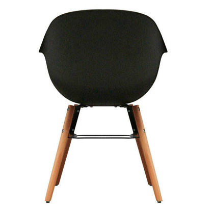 Artikelbild 4 für meet powered by PAPERFLOW Schalenstühle Wiseman CHWISEX2.23.01 schwarz Kunststoff, 2 St., Artikelnummer 516738