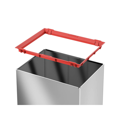 Artikelbild 5 für Hailo Big-Box Swing XL Mülleimer 52,0 l edelstahl, 1 St., Artikelnummer 467548