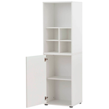 Artikelbild 1 für MÖBELPARTNER Regalschrank 400, 701772 weiß 51,0 x 41,0 x 167,2 cm, 1 St., Artikelnummer 774077