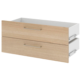 Artikelbild 1 für HAMMERBACHER FlexWall Schubladen eiche 79,6 x 35,0 x 34,6 cm, Artikelnummer 949954