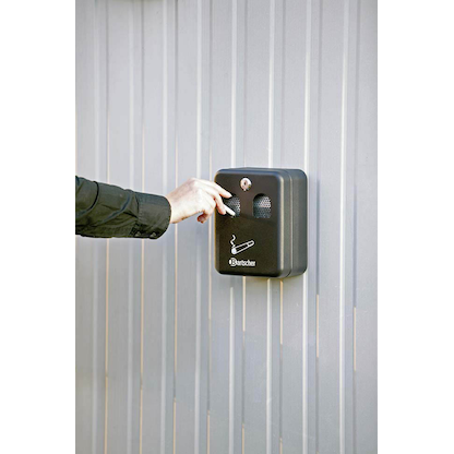 Artikelbild 3 für Bartscher Wandaschenbecher schwarz, 1 St., Artikelnummer 425516