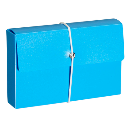 Artikelbild 3 für M&M Karteikasten DIN A7 für 100 Karteikarten ocean-blue ohne Deckel, Artikelnummer 380143