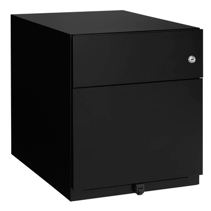 Artikelbild für BISLEY Note Rollcontainer schwarz 2 Auszüge 42,0 x 56,5 x 49,5 cm, Artikelnummer 493411