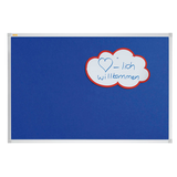 Artikelbild 1 für FRANKEN Pinnwand X-tra!Line 120,0 x 90,0 cm Textil blau, Artikelnummer 532820