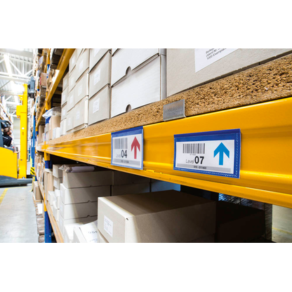 Artikelbild 3 für DURABLE Magnettaschen blau 10,0 x 3,8 cm, 50 St., Artikelnummer 556504