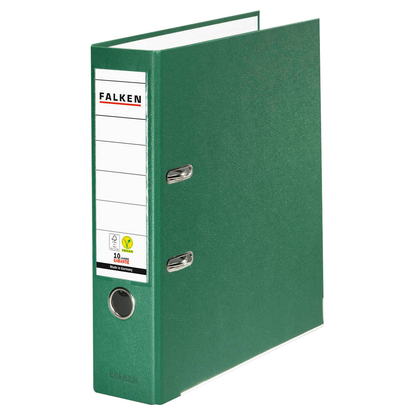 Artikelbild für FALKEN Color Ordner grün Kunststoff 8,0 cm DIN A4, 1 St., Artikelnummer 871893