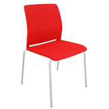 Artikelbild 1 für Quadrifoglio Besucherstuhl Close OCLOSV01 RY FSC27 rot Kunststoff, 1 St., Artikelnummer 321584