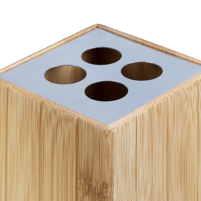 Artikelbild 6 für relaxdays Badaccessoires-Set braun, 1 Set, Artikelnummer 373144