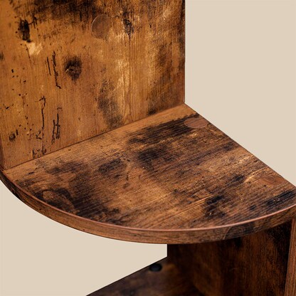 Artikelbild 6 für VASAGLE Eckregal braun 20,0 x 20,0 x 126,0 cm, 1 St., Artikelnummer 290886