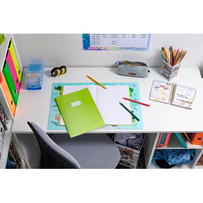 Artikelbild 4 für HERMA Heftumschlag glatt grasgrün Papier DIN A4, Artikelnummer 361216