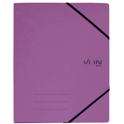 Artikelbild 2 für VON LEITZ Ringbuch 2-Ringe violett 2,5 cm DIN A4, 1 St., Artikelnummer 669779