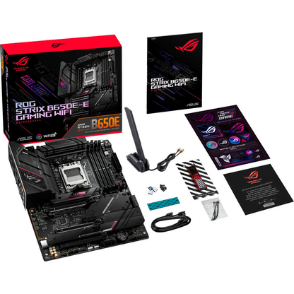 Artikelbild für ASUS ROG Strix B650E-E Gaming WiFi Mainboard, AM5, ATX, B650, 192 GB, Artikelnummer 685554