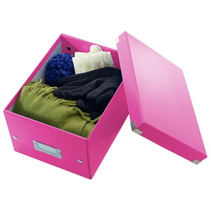 Artikelbild 4 für LEITZ Click & Store Aufbewahrungsbox 7,4 l pink 21,6 x 28,2 x 16,0 cm, 1 St., Artikelnummer 127191