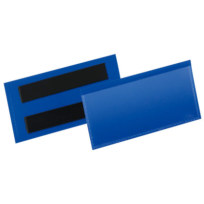Artikelbild für DURABLE Magnettaschen blau 10,0 x 3,8 cm, 50 St., Artikelnummer 556504