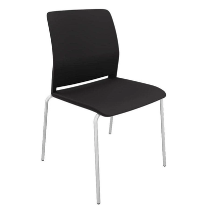 Artikelbild für Quadrifoglio Besucherstuhl Close OCLOSV01 NR FSC27 schwarz Kunststoff, 1 St., Artikelnummer 321627