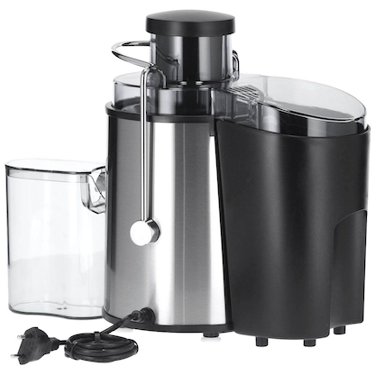 Artikelbild für SEVERIN ES 3566 Entsafter schwarz/ silber ca. 400 W, Artikelnummer 981360