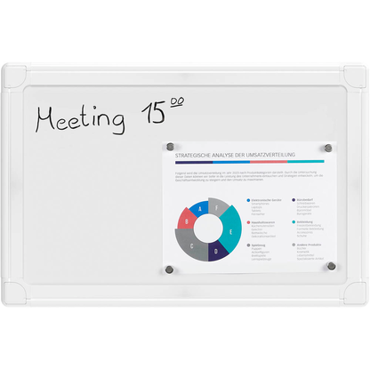 Artikelbild für MAUL Whiteboard MAULprimo 20,0 x 30,0 cm weiß kunststoffbeschichteter Stahl, Artikelnummer 444206