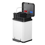 Artikelbild 1 für Hailo Öko duo Plus M Mülltrenner 2x 9,0 l weiß, 1 St., Artikelnummer 353687