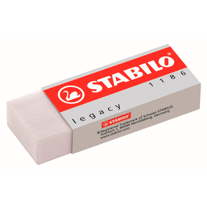 Artikelbild für STABILO Radiergummi Legacy weiß, 1 St., Artikelnummer 515359
