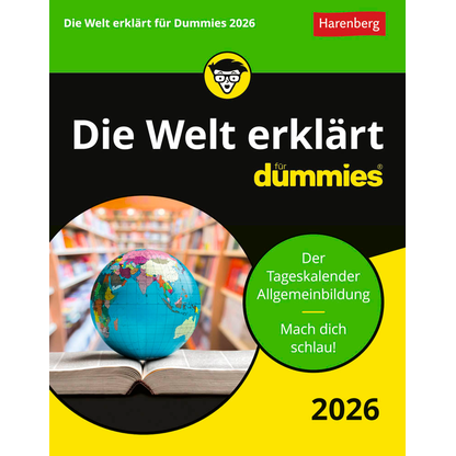 Artikelbild 2 für Harenberg Abreißkalender Die Welt erklärt für Dummies 2026, 1 St., Artikelnummer 551216