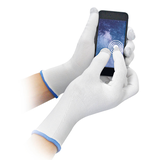 Artikelbild 1 für HYGOSTAR unisex Arbeitshandschuhe Ultra Flex Touch weiß Größe 9, 12 Paar, Artikelnummer 652087