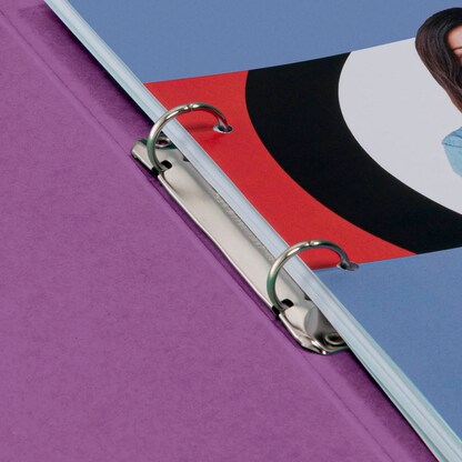 Artikelbild 8 für VON LEITZ Ringbuch 2-Ringe violett 2,5 cm DIN A4, 1 St., Artikelnummer 669779