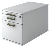 Artikelbild 1 für HAMMERBACHER TC20 Rollcontainer lichtgrau 3 Auszüge 42,8 x 80,0 x 51,2 cm, Artikelnummer 862363