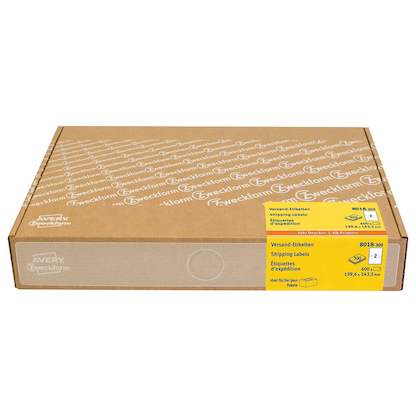 Artikelbild 6 für AVERY Zweckform Versandetiketten 8018-300 weiß 199,6 x 143,5 mm, 300 Blatt, Artikelnummer 433654