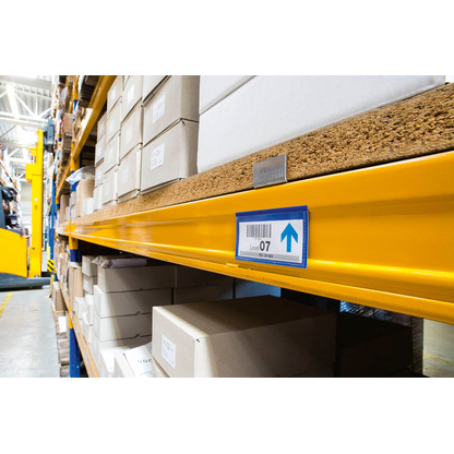 Artikelbild 2 für DURABLE Magnettaschen blau 10,0 x 3,8 cm, 50 St., Artikelnummer 556504