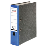 Artikelbild 1 für FALKEN Recycling Ordner blau marmoriert Karton 8,0 cm DIN A4, 1 St., Artikelnummer 872263