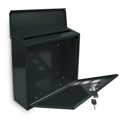 Artikelbild 3 für relaxdays Briefkasten 10017419_46 schwarz, Artikelnummer 519027