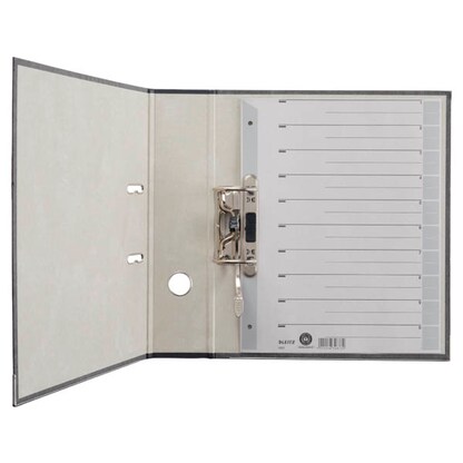 Artikelbild 2 für LEITZ Trennblätter 1652 DIN A4 1-0 grau, 230 g/qm, 100 St., Artikelnummer 820043