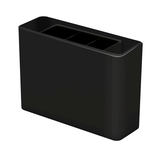 Artikelbild 1 für HAN Stiftehalter i-Line schwarz Kunststoff 3 Fächer 13,5 x 4,0 x 9,8 cm, Artikelnummer 190557