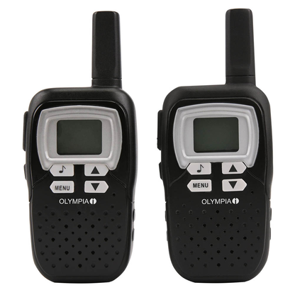 Artikelbild 2 für OLYMPIA PMR 1208 Funkgeräte schwarz, 2 St., Artikelnummer 969204