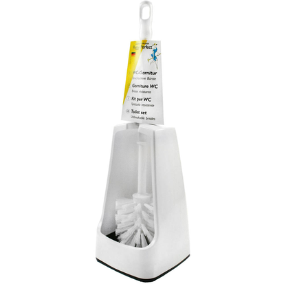 Artikelbild für Peggy Perfect® WC-Garnitur weiß Kunststoff, 1 Set, Artikelnummer 762391