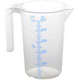 Artikelbild 1 für hünersdorff Messbecher transparent, Artikelnummer 678167