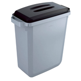 Artikelbild 1 für DURABLE Durabin 60 Mülleimer 60,0 l grau, schwarz, 1 St., Artikelnummer 187359