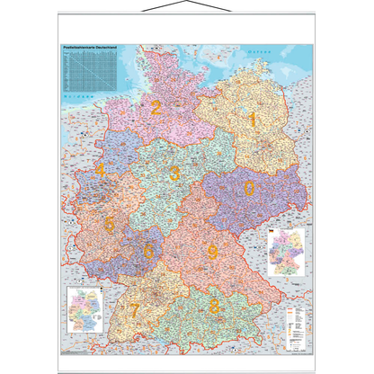 Artikelbild für FRANKEN Postleitzahlenkarte Karton, Artikelnummer 801639