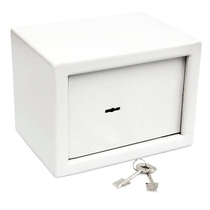 Artikelbild 2 für relaxdays Möbeltresor hellgrau 23,0 x 17,0 x 17,0 cm, Artikelnummer 448734