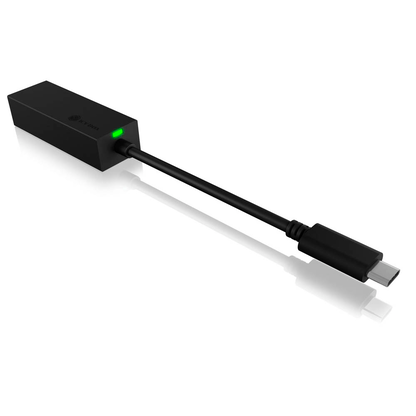 Artikelbild für RaidSonic ICY BOX® IB-LAN100-C3 USB C/RJ 45 LAN-Adapter, Artikelnummer 201139