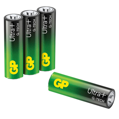 Artikelbild für GP Batterie ULTRA PLUS Alkali-Mangan Mignon AA 1,5 V, 4 St., Artikelnummer 219471