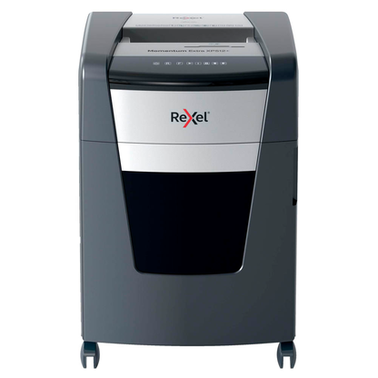Artikelbild 2 für Rexel XP512+ Aktenvernichter mit Partikelschnitt P-5, 2 x 15 mm, bis 12 Blatt, grau, Artikelnummer 255824