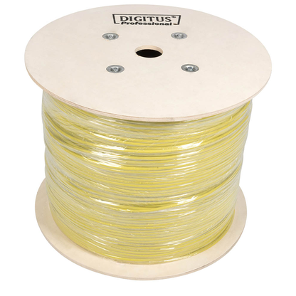 Artikelbild für DIGITUS Ethernet Netzwerkkabel DK-1743-A-VH-10 1000,0 m gelb 1.500 MHz, 1 St., Artikelnummer 468807