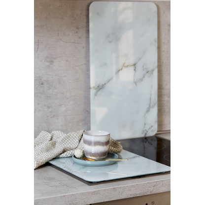 Artikelbild 7 für WENKO Herdabdeckplatten Marmor weiß, grau, 2 St., Artikelnummer 530834