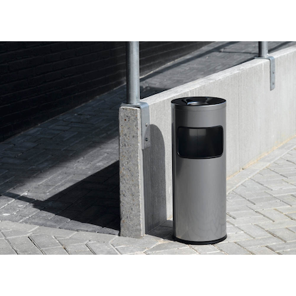 Artikelbild 2 für DURABLE Standaschenbecher silbermetallic, 1 St., Artikelnummer 471185