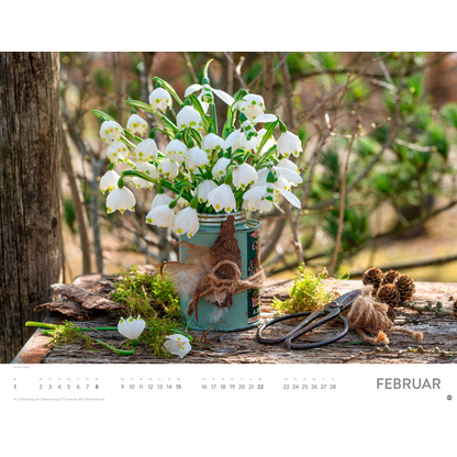Artikelbild 3 für Heye Monats-Wandkalender Gartenparadies 2026, 1 St., Artikelnummer 551141