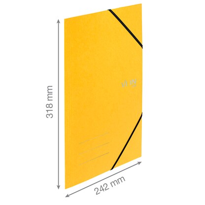 Artikelbild 4 für VON LEITZ Eckspanner DIN A4 gelb, 1 St., Artikelnummer 635179