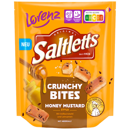Artikelbild für Saltletts Crunchy Bites Honey Mustard 100,0 g, 1 St., Artikelnummer 691731