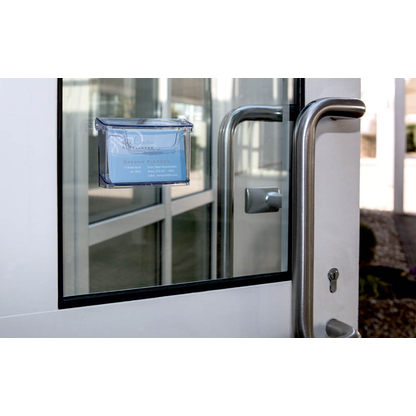 Artikelbild 7 für SIGEL Wandprospekthalter transparent bis 96,0 x 60,0 mm 10,5 x 4,5 x 7,6 cm, 1 St., Artikelnummer 450231